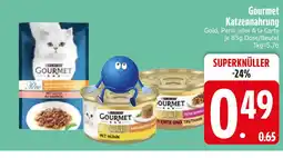 Edeka Gourmet katzennahrung gold Angebot