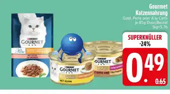 Edeka Gourmet katzennahrung gold Angebot