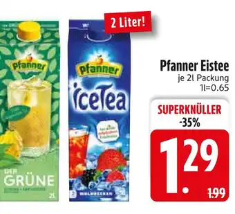 Edeka Pfanner der grüne Angebot