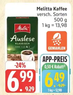 Marktkauf Melitta kaffee Angebot