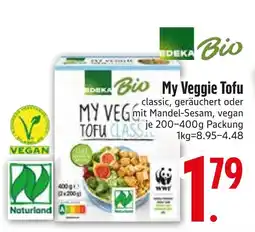 Edeka Edeka bio my veggie tofu Angebot