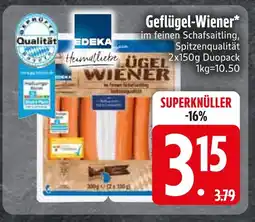 Edeka Edeka geflügel-wiener Angebot