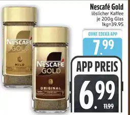 Edeka Nescafé gold mild Angebot