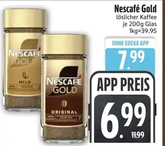 Edeka Nescafé gold mild Angebot