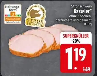 Edeka Stroh schwein kasseler Angebot