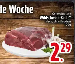 Edeka Österreichische wildschwein-keule Angebot