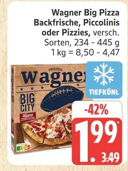 Marktkauf Wagner big pizza backfrische Angebot