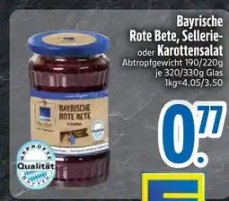 Edeka Bayrische rote bete Angebot