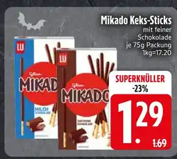 Edeka Lu mikado keks-sticks Angebot