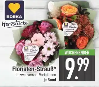Edeka Edeka herzstücke floristen-strauß in zwei versch. variationen Angebot