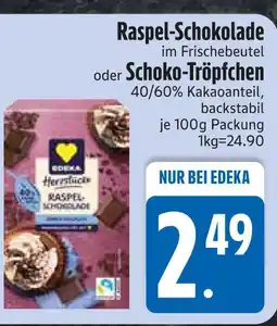 Edeka Edeka raspel-schokolade Angebot