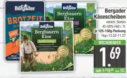 Edeka Bergader bergbauern käse mild-mussig Angebot