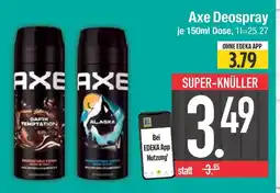 Edeka Axe dark temptation Angebot