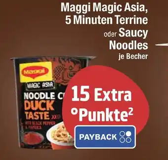 Edeka Maggi magic asia, 5 minuten terrine Angebot