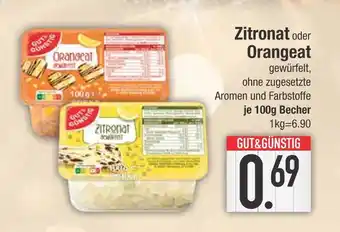 Edeka Gut&günstig zitronat gewürfelt Angebot
