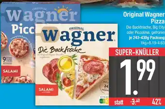 Edeka Wagner original wagner pizza Angebot