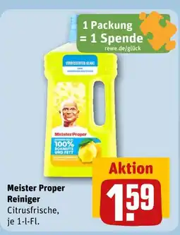 REWE Meister proper reiniger citrusfrische Angebot