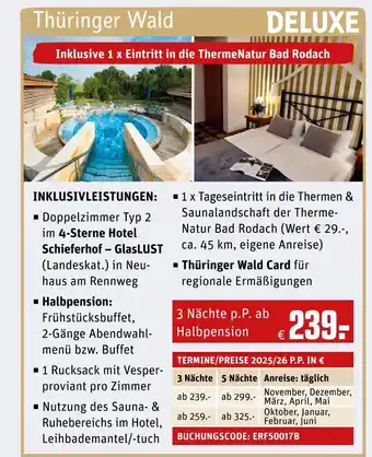 REWE Thüringer wald deluxe Angebot