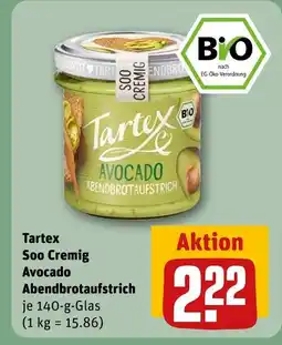 REWE Tartex soo cremig avocado abendbrotaufstrich Angebot