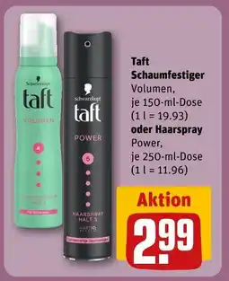 REWE Schwarzkopf taft schaumfestiger volumen Angebot