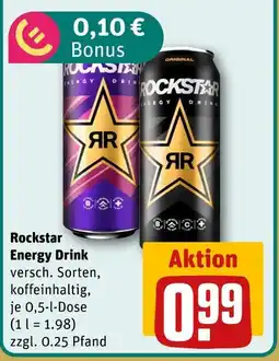 REWE Rockstar energy drink Angebot