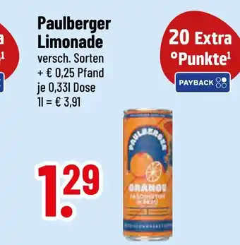 trinkgut Paulberger limonade orange Angebot