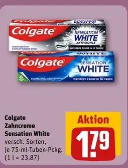 REWE Colgate sensation white aktivkohle Angebot