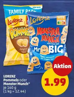 PENNY Lorenz pommels oder monster munch Angebot