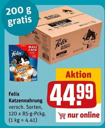 REWE Felix katzennahrung Angebot