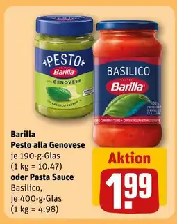 REWE Barilla pesto alla genovese Angebot