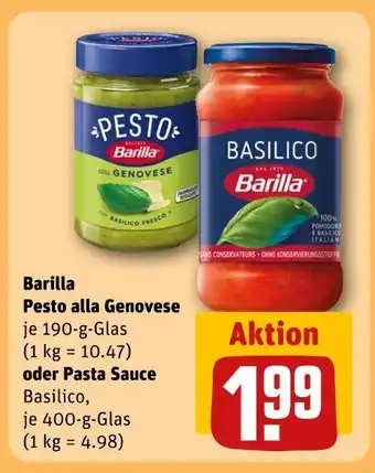 REWE Barilla pesto alla genovese Angebot