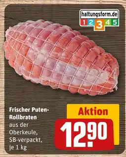 REWE Frischer puten-rollbraten Angebot