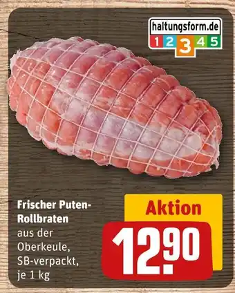 REWE Frischer puten-rollbraten Angebot