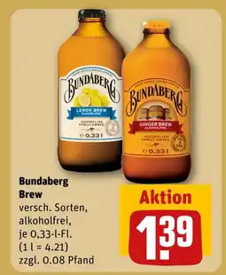 REWE Bundaberg brew Angebot