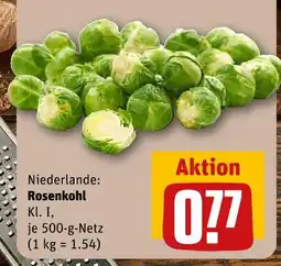 REWE Rosenkohl Angebot