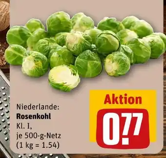 REWE Rosenkohl Angebot