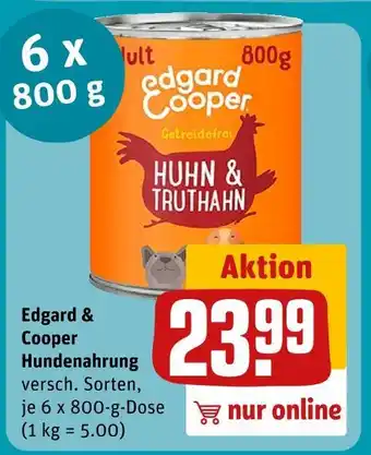 REWE Edgard & cooper hundenahrung Angebot