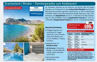 REWE Doppelzimmer im marathon hotel Angebot
