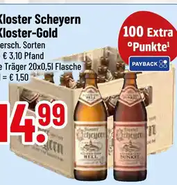trinkgut Kloster scheyern kloster-gold Angebot
