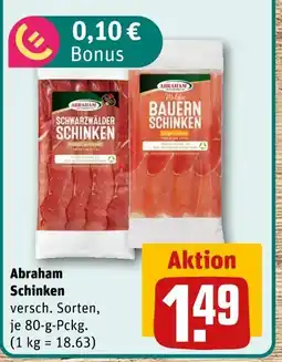 REWE Abraham schinken Angebot