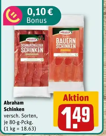 REWE Abraham schinken Angebot