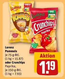 REWE Lorenz pommels original Angebot