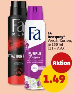 PENNY Fa deospray Angebot