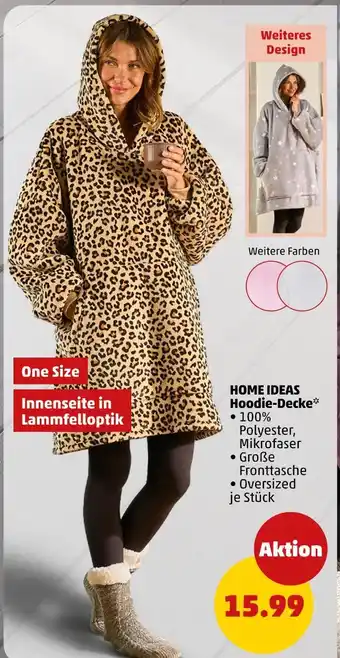 PENNY Home ideas hoodie-decke Angebot