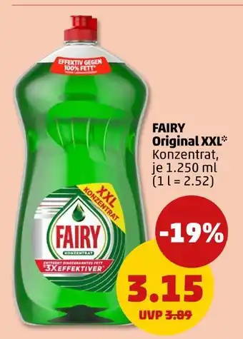 PENNY Fairy original xxl Angebot