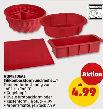 PENNY Home ideas silikonbackform und mehr Angebot