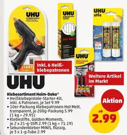 PENNY Uhu heißklebepistole starter-kit Angebot