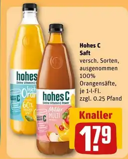 REWE Hohes c saft Angebot