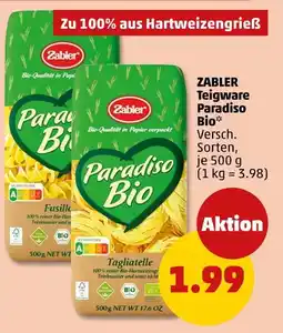 PENNY Zabler fusilli paradiso bio Angebot