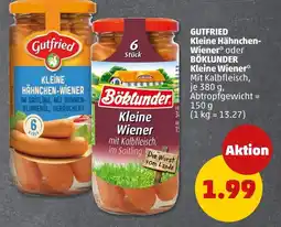 PENNY Gutfried oder böklunder kleine hähnchen- wiener oder kleine wiener Angebot